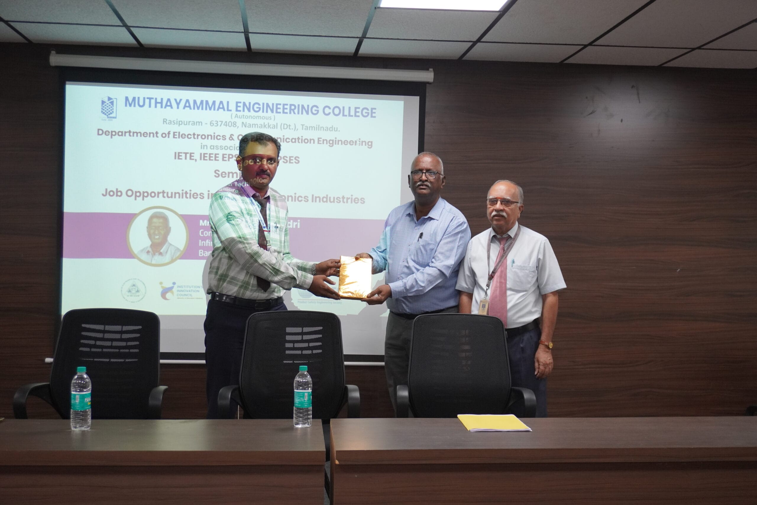 Seminar on Job Opportunities in Core Electronics Industries